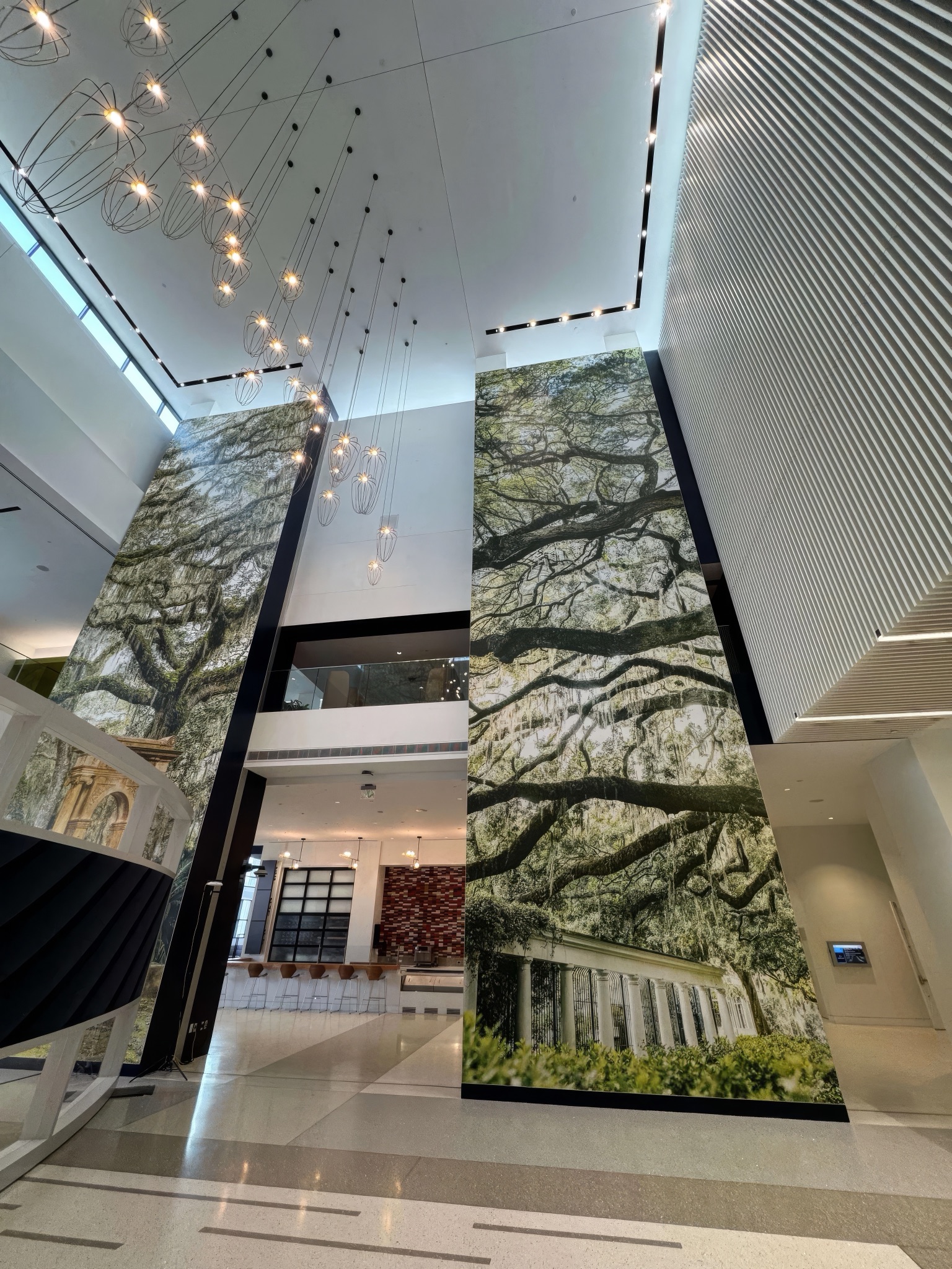 Colossus Lux print installed at the Savannah Convention Center