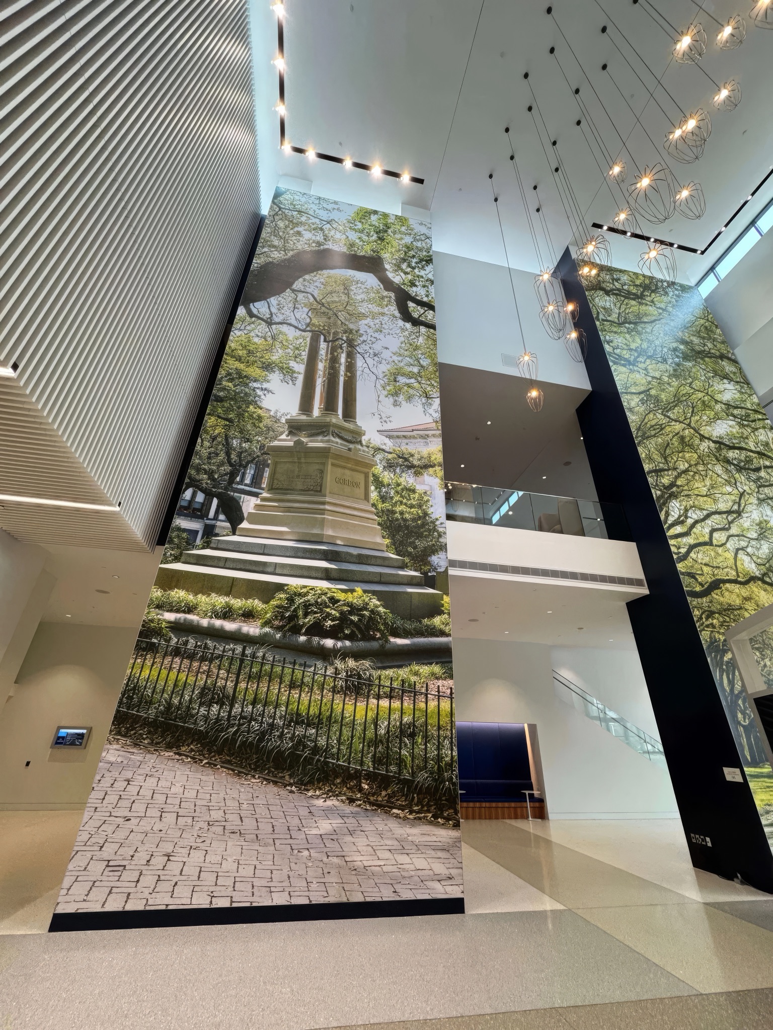 Colossus Lux installation at the Savannah Convention Center